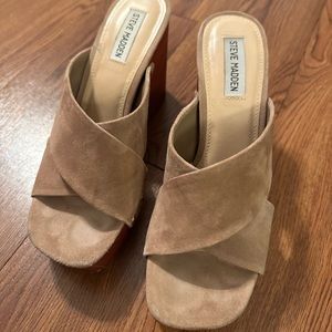 Steve Madden wedge sandals